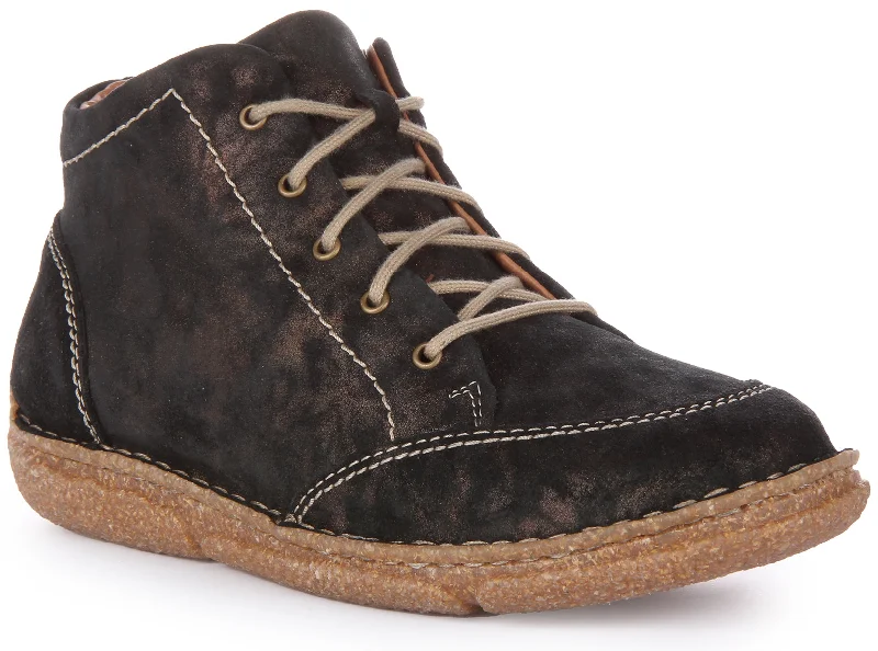 women's ankle boots with glitterJosef Seibel Neele 01 In Bronze For Women