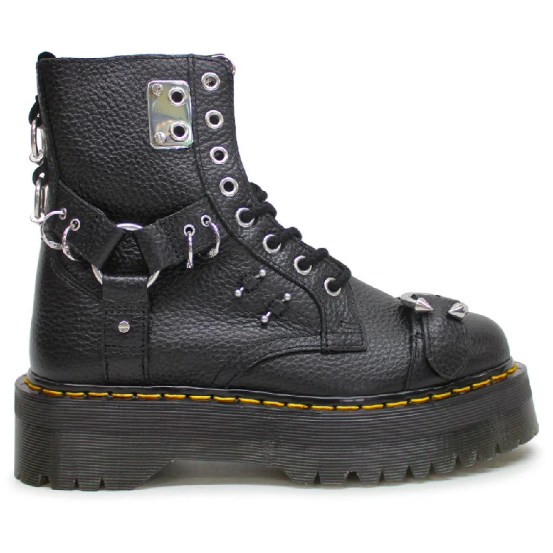 women's ankle boots with zippersJadon HDW Milled Nappa Leather Unisex Ankle Boots