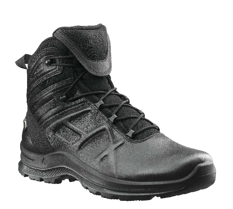 women's ankle boots with block heelsHaix Black Eagle Tactical 2.0 Mid/Black/GTX