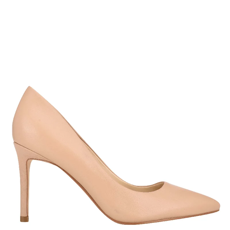 Women's platform stiletto heel pumps with a chunky sole Ezra Pointy Toe Pumps