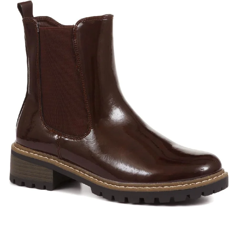 women's ankle boots with snakeskin printChunky Chelsea Boots - BELWBINS34275 / 321 888 women's ankle boots with snakeskin printChunky Chelsea Boots - BELWBINS34275 / 321 888