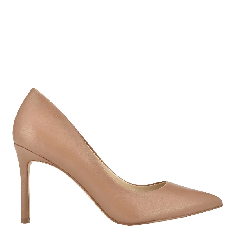 Women's royal blue stiletto heel pumps for a formal event Ezra Pointy Toe Pumps