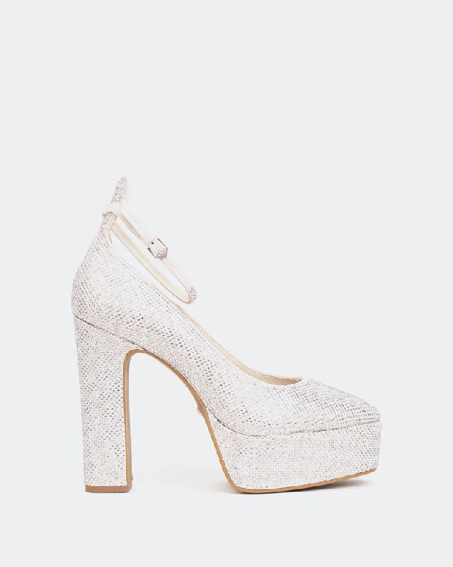 Women's charcoal gray stiletto heel pumps for a neutral yet stylish option Jayne, Off White Suede/Suède Blanc cassé Women's charcoal gray stiletto heel pumps for a neutral yet stylish option Jayne, Off White Suede/Suède Blanc cassé