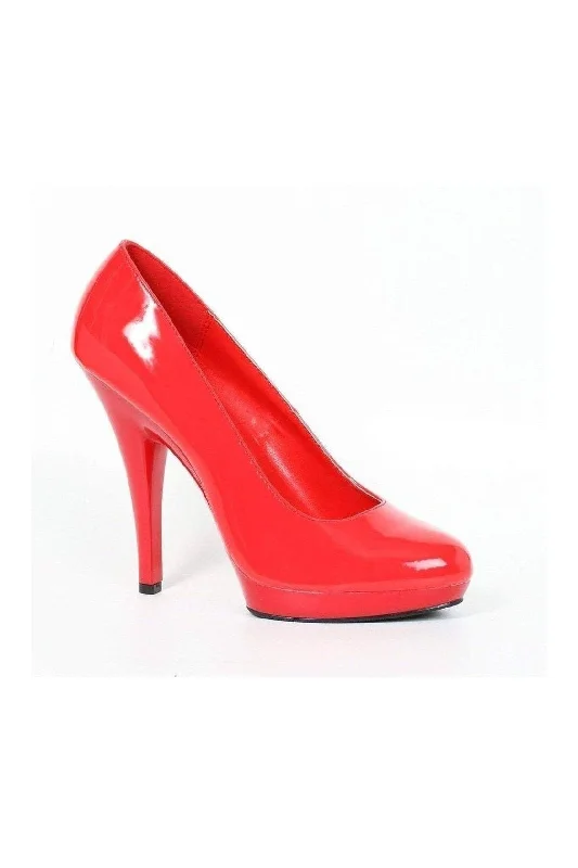 Women's royal blue stiletto heel pumps for a formal event 521-FEMME-W Pump | Red Patent Women's royal blue stiletto heel pumps for a formal event 521-FEMME-W Pump | Red Patent