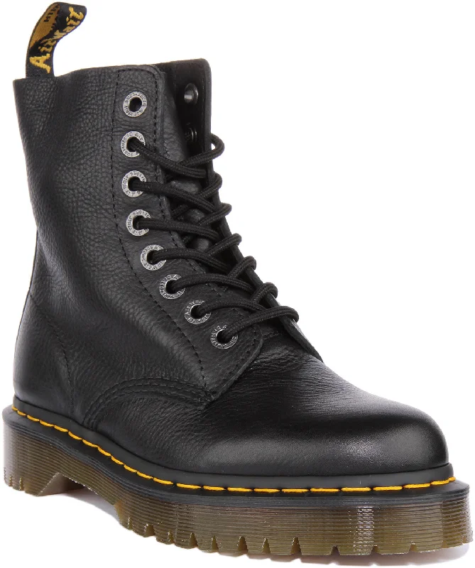 women's ankle boots with round toeDr Martens 1460 Pascal Bex In Black