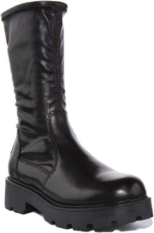 women's ankle boots for petite womenVagabond Cosmo 2.0 In Black For Women