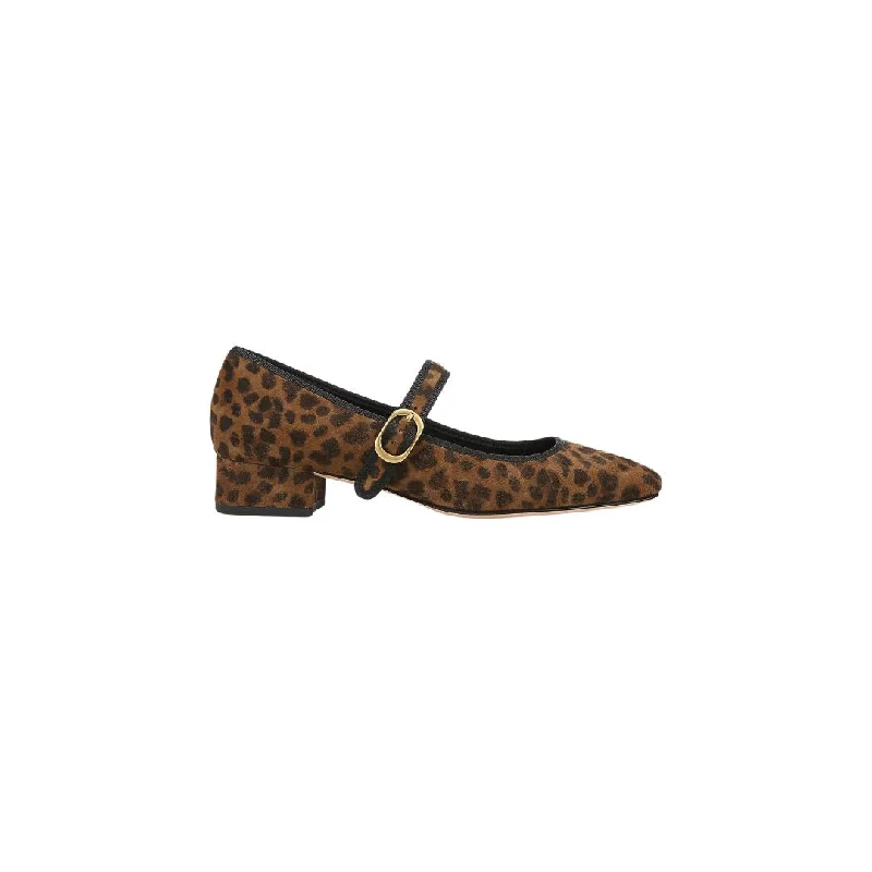 Women's satin - lined stiletto heel pumps for extra comfort Cade Leopard