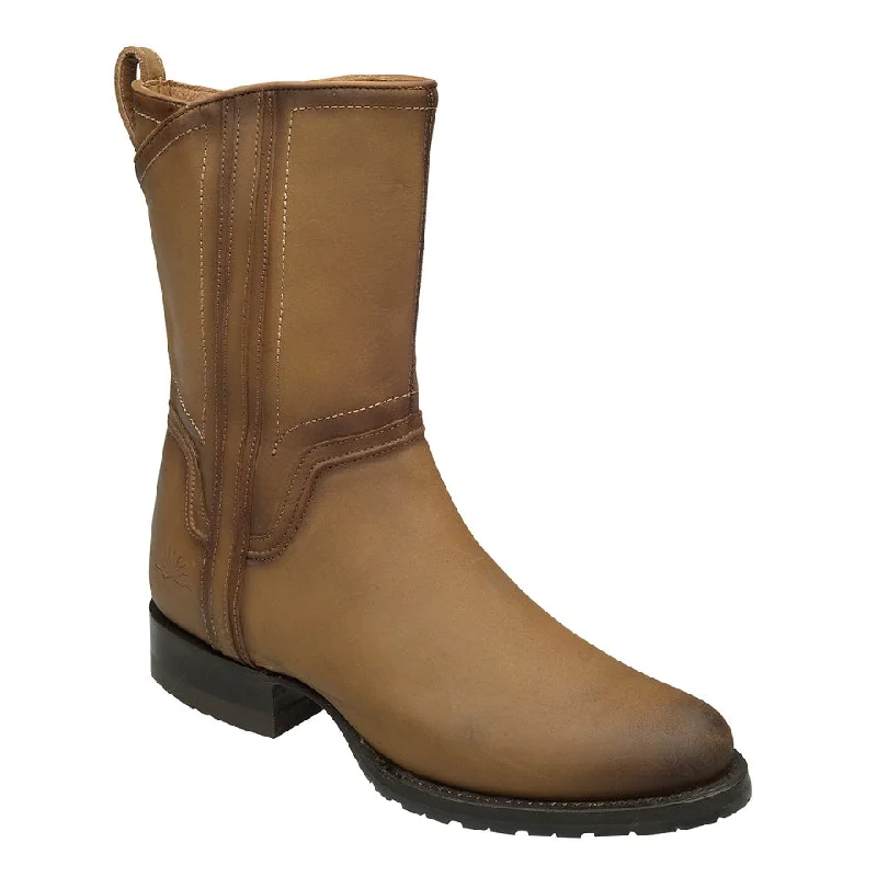 women's cowboy boots with low heelRio Grande Men's Urban Boot with Zipper Charly