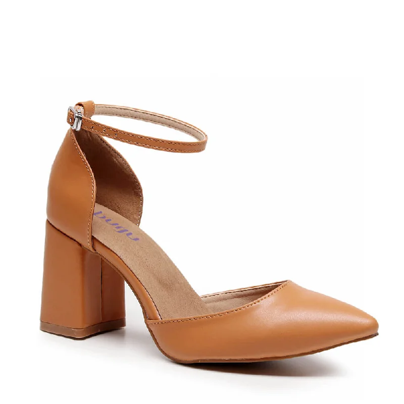Women's forest green stiletto heel pumps for a nature - inspired look Charlie Block - Truly Nude Shade Four - Street Sole Women's forest green stiletto heel pumps for a nature - inspired look Charlie Block - Truly Nude Shade Four - Street Sole