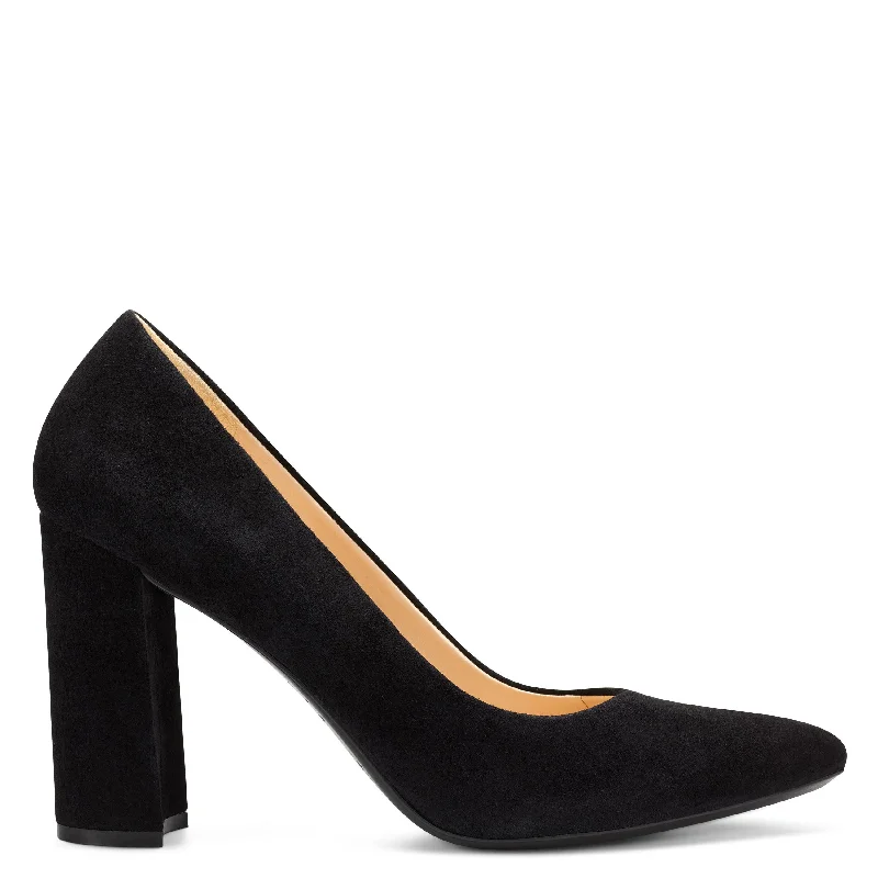Women's genuine leather stiletto heel pumps with a soft finish Astoria 9x9 Pumps