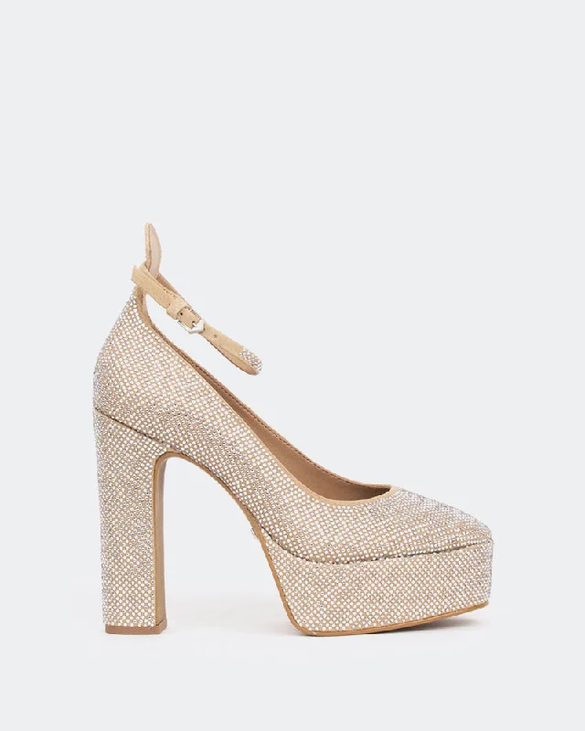 Women's satin - lined stiletto heel pumps for extra comfort Jayne, Camel Suede/Suède Chameau Women's satin - lined stiletto heel pumps for extra comfort Jayne, Camel Suede/Suède Chameau