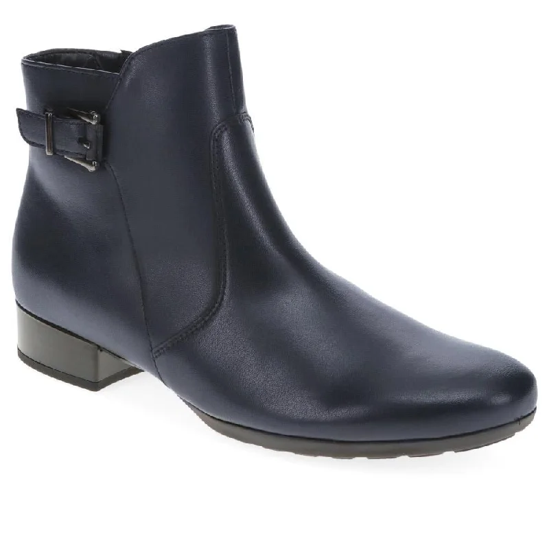 women's chelsea ankle bootsLeather Ankle Boots  - GAB40509 / 325 883
