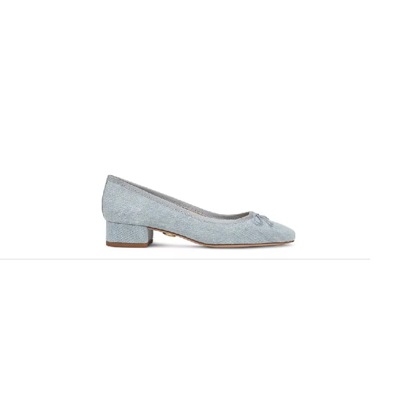 Women's patent leather stiletto heel pumps with a high - shine finish Cecile Ballet Pump Vista Blue Women's patent leather stiletto heel pumps with a high - shine finish Cecile Ballet Pump Vista Blue