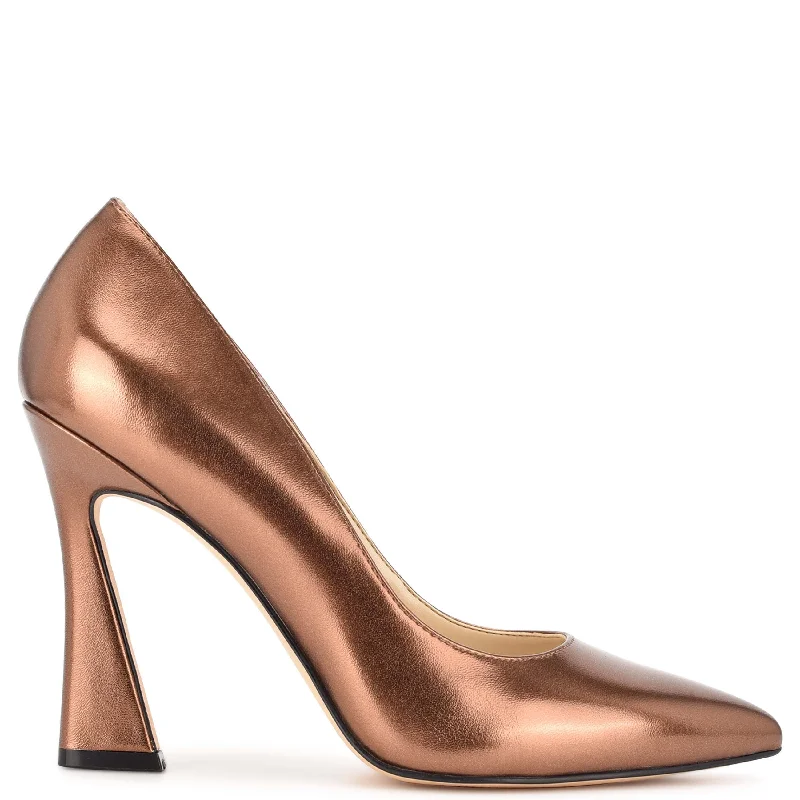 Women's satin - lined stiletto heel pumps for extra comfort Trendz Pointy Toe Pumps