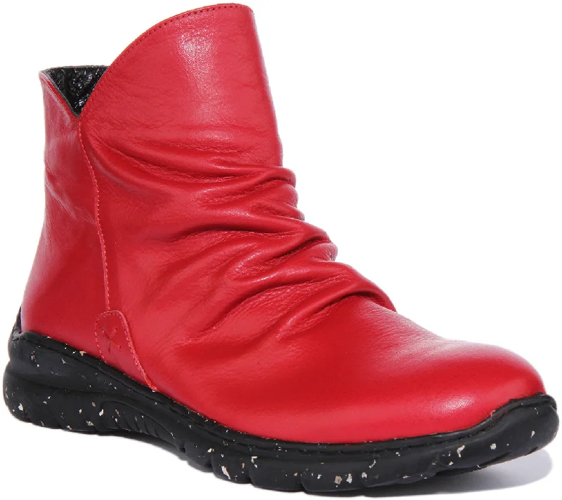 suede ankle boots for womenJustinreess England Mia In Red For Women