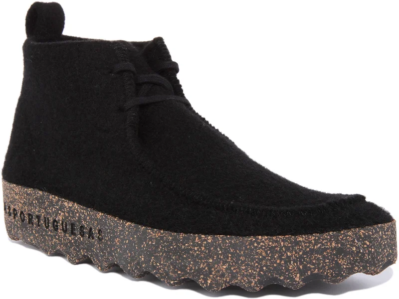 women's ankle boots with unique patternsAsportuguesas Cody In Black For Women