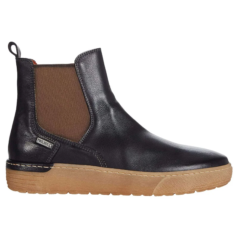 women's ankle boots with pull tabsVitoria Calfskin Leather Women's Chelsea Boots