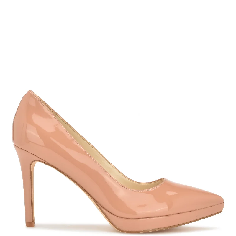Women's platform stiletto heel pumps with a chunky sole Shelbe Platform Pumps