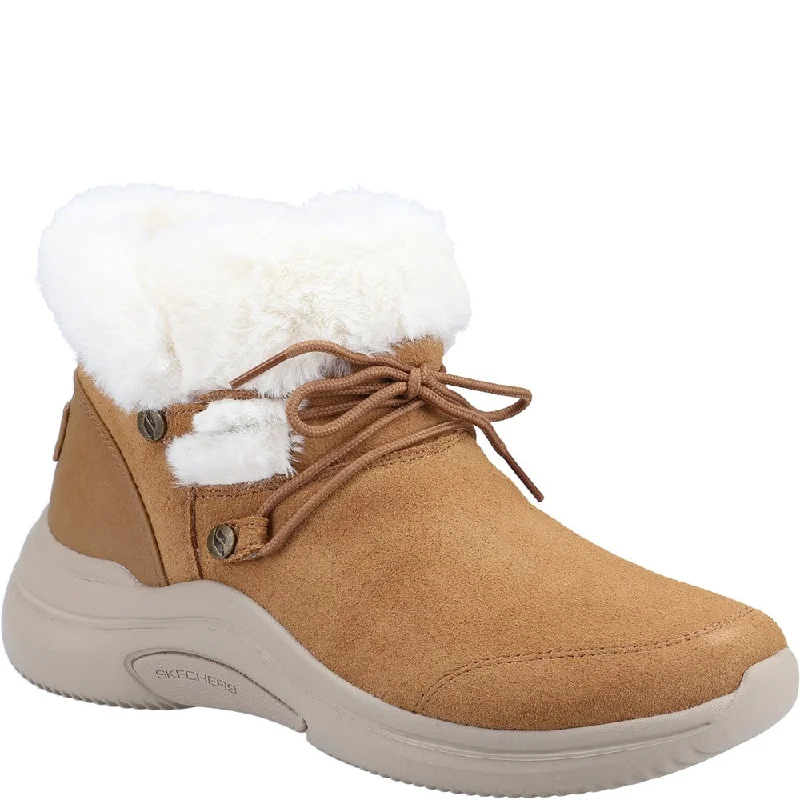 women's ankle boots for fashion-forwardSkechers On-the-GO Midtown Cozy Vibes Boot
