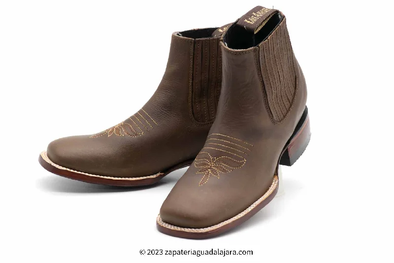 women's waterproof ankle bootsWOMEN WIDE SQUARE TOE CRAZY BROWN LEATHER BOOT - 20BM2807 women's waterproof ankle bootsWOMEN WIDE SQUARE TOE CRAZY BROWN LEATHER BOOT - 20BM2807