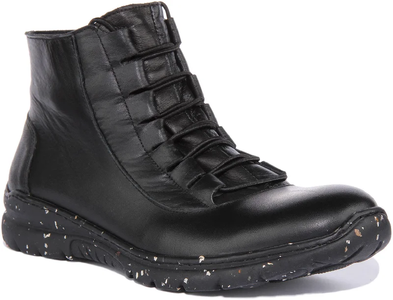 women's ankle boots with block heelsJustinreess England Natasha In Black For Women