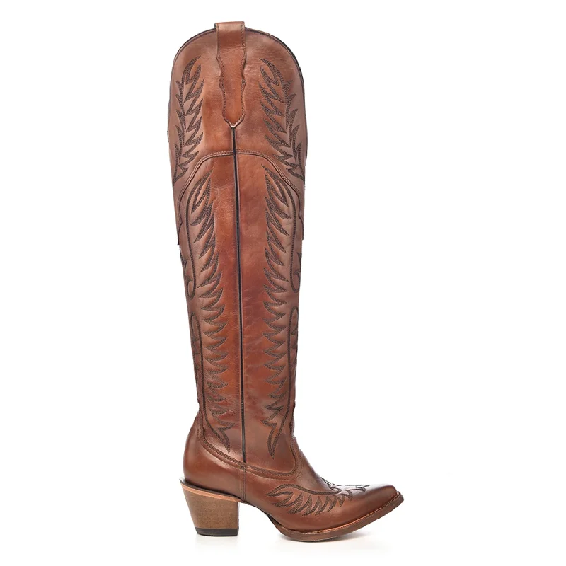 women's distressed cowboy bootsCorral Womens Tall Top Embroidery J Toe Cognac Cowhide 21in Cowboy Boots women's distressed cowboy bootsCorral Womens Tall Top Embroidery J Toe Cognac Cowhide 21in Cowboy Boots