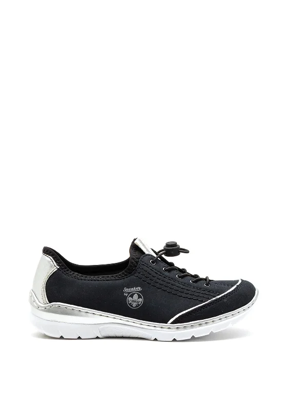 Rieker Womens Memo Soft Trainer, Navy