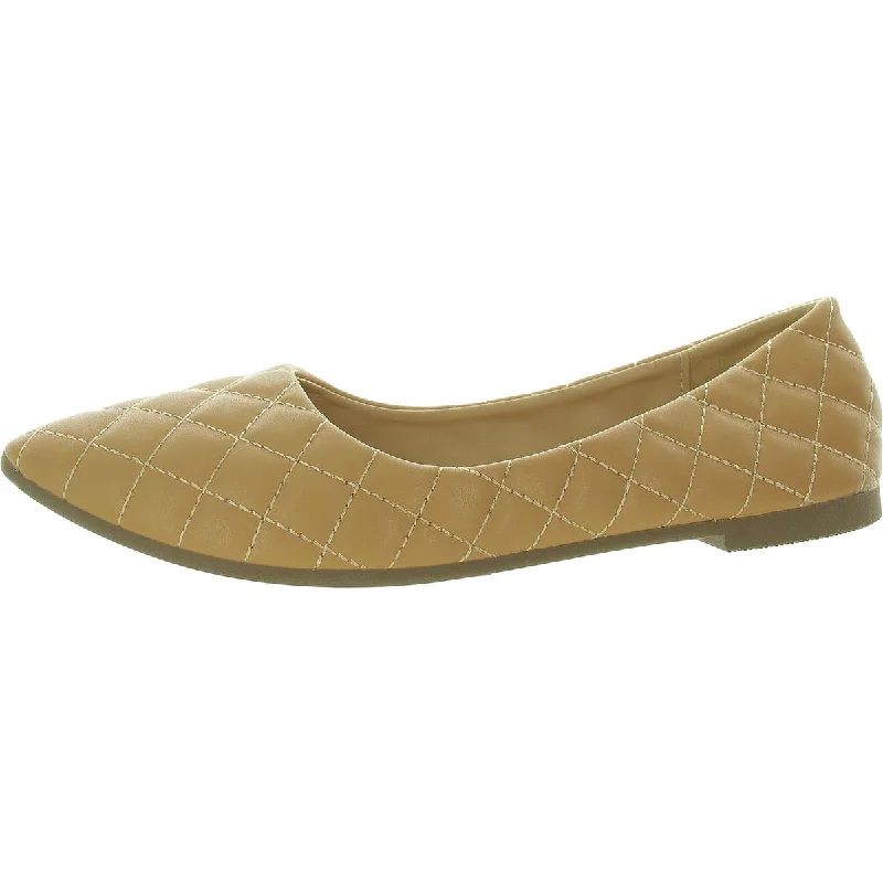 Women's Fur - Lined Ballet Flats in Tan for a Cozy Winter Option London Rag Womens Rikhani Slip On Flat Flat Shoes Women's Fur - Lined Ballet Flats in Tan for a Cozy Winter Option London Rag Womens Rikhani Slip On Flat Flat Shoes