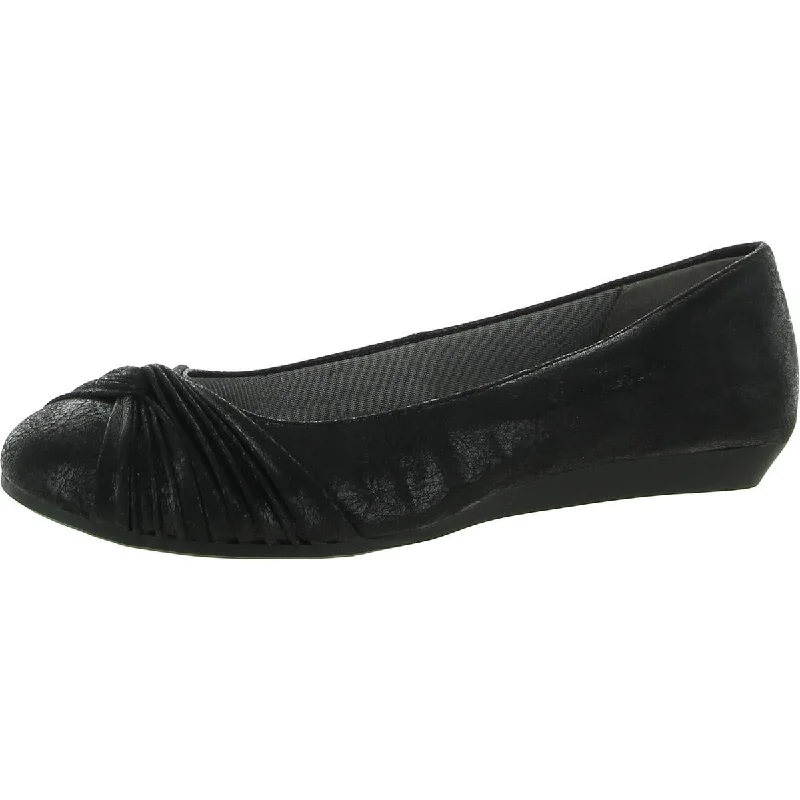 Women's Tassel - Trimmed Ballet Flats in Olive Green for a Trendy Twist LifeStride Womens Pretend Faux Leather Metallic Ballet Flats Women's Tassel - Trimmed Ballet Flats in Olive Green for a Trendy Twist LifeStride Womens Pretend Faux Leather Metallic Ballet Flats