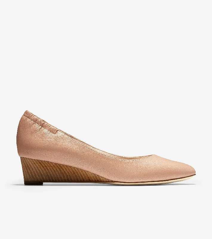 Women's lace - up fashion & dress shoes with a high - heel and a cut - out design for a modern aesthetic Kathryn Wedge Women's lace - up fashion & dress shoes with a high - heel and a cut - out design for a modern aesthetic Kathryn Wedge