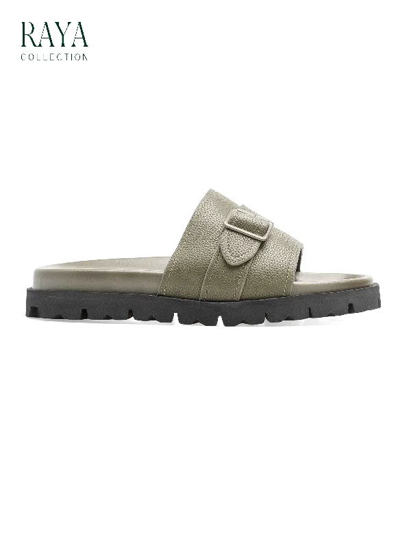 Women's satin peep - toe fashion & dress shoes in a nude color for a bridal look Nevyl Sandal - Olive Green (Eva Combat) Women's satin peep - toe fashion & dress shoes in a nude color for a bridal look Nevyl Sandal - Olive Green (Eva Combat)