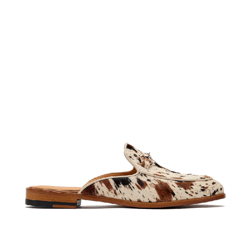 Women's lace - up fashion & dress shoes with a high - heel and a cut - out design for a modern aesthetic Ms. Del Sol Appaloosa Loafer Mule