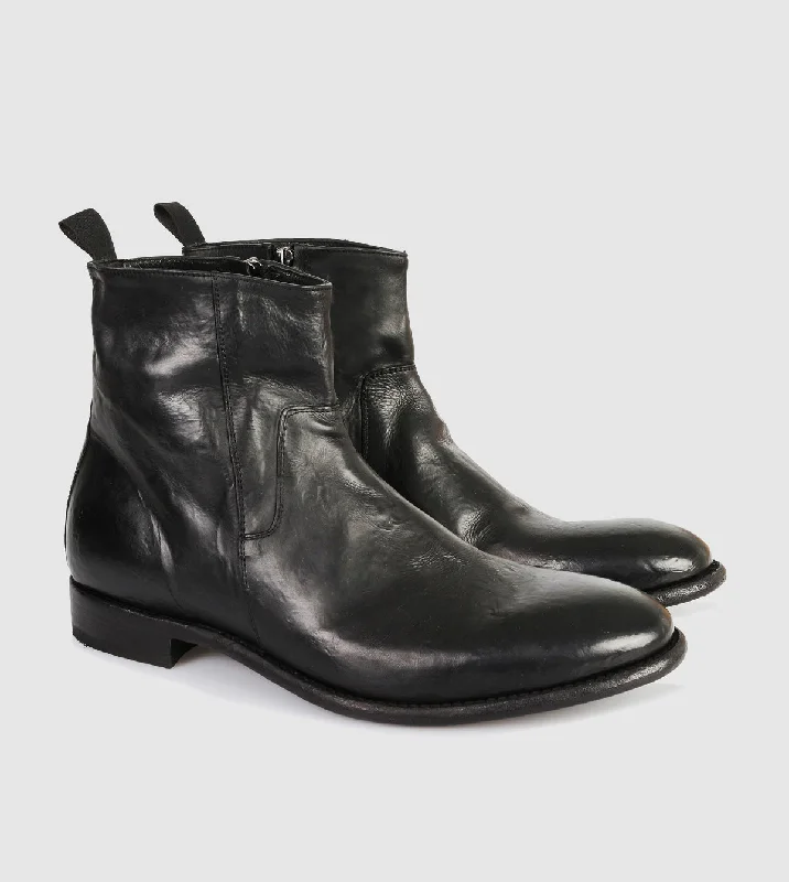 Women's backless fashion & dress shoes with a block - heel for a trendy and comfortable option Sigrid Dress Boots by Brando Women's backless fashion & dress shoes with a block - heel for a trendy and comfortable option Sigrid Dress Boots by Brando