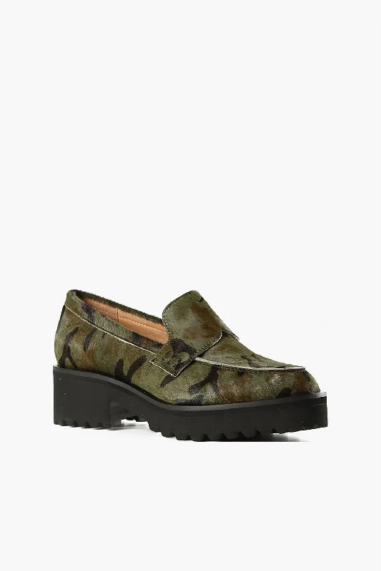 Women's Cashmere - Lined Loafers in Burgundy for Warmth in Winter Lugg Lady Loafer In Camo Women's Cashmere - Lined Loafers in Burgundy for Warmth in Winter Lugg Lady Loafer In Camo