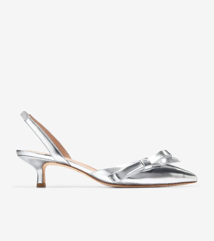 Women's lace - up fashion & dress shoes with a high - heel and a cut - out design for a modern aesthetic Women's Noella Bow Slingback Pumps Women's lace - up fashion & dress shoes with a high - heel and a cut - out design for a modern aesthetic Women's Noella Bow Slingback Pumps