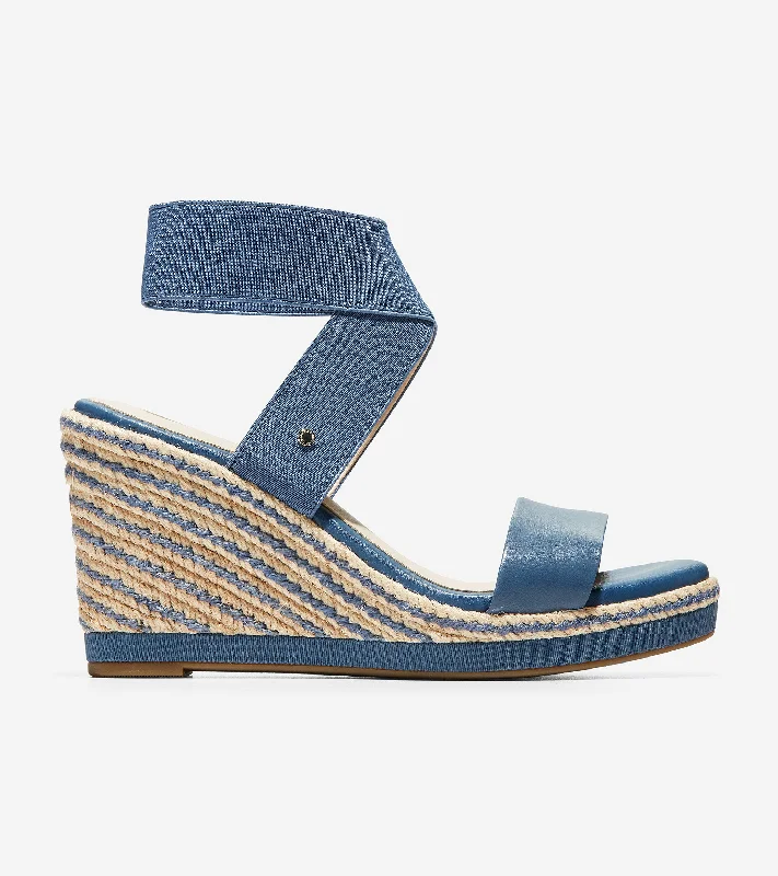 Women's strappy fashion & dress shoes with a multi - colored design for a statement piece Cloudfeel Espadrille Wedge Sandal Women's strappy fashion & dress shoes with a multi - colored design for a statement piece Cloudfeel Espadrille Wedge Sandal