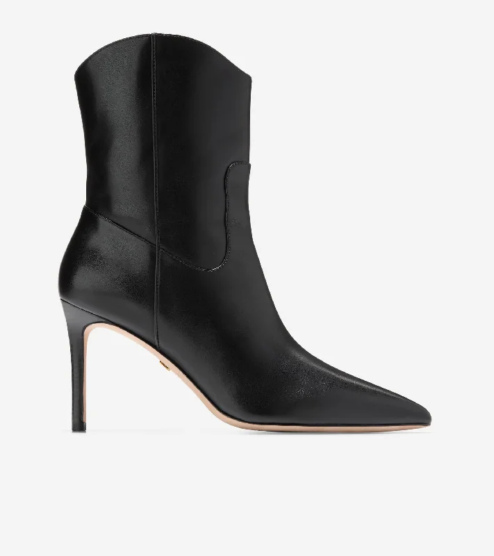 Women's lace - trimmed fashion & dress shoes with a kitten - heel for a delicate appearance Women's Mackenna Stiletto Booties Women's lace - trimmed fashion & dress shoes with a kitten - heel for a delicate appearance Women's Mackenna Stiletto Booties
