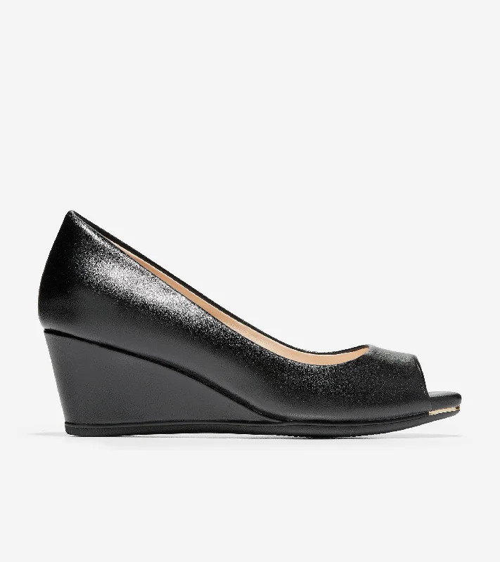 Women's backless fashion & dress shoes with a stiletto - heel and a pointed toe for a sexy style Grand Ambition Open Toe Wedge Women's backless fashion & dress shoes with a stiletto - heel and a pointed toe for a sexy style Grand Ambition Open Toe Wedge