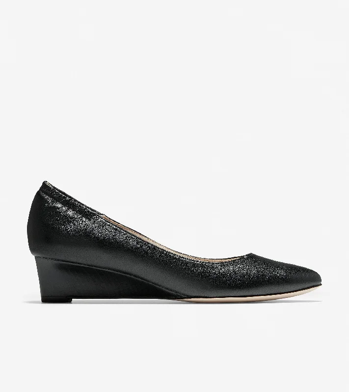 Women's high - heeled patent leather fashion & dress shoes with rhinestones Kathryn Wedge Women's high - heeled patent leather fashion & dress shoes with rhinestones Kathryn Wedge