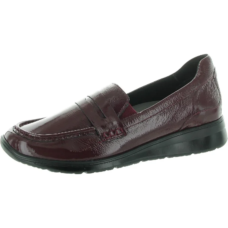 Women's Memory Foam Insole Loafers in Pink for Added Comfort Dannon Womens Cushioned Footbed Patent Leather Loafers Women's Memory Foam Insole Loafers in Pink for Added Comfort Dannon Womens Cushioned Footbed Patent Leather Loafers