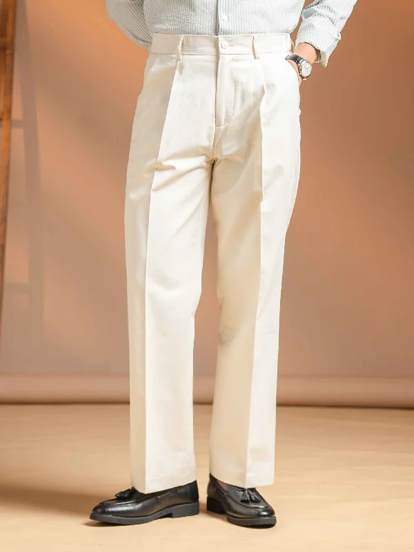 Women's strappy fashion & dress shoes with a multi - colored design for a statement piece Giorgio Relaxed Trousers - White (Wide Fit) Women's strappy fashion & dress shoes with a multi - colored design for a statement piece Giorgio Relaxed Trousers - White (Wide Fit)