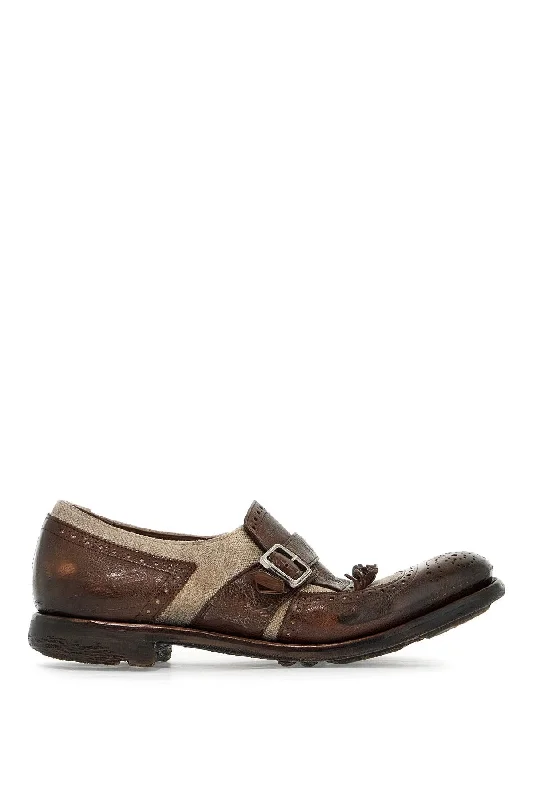 Women's Glitter - Embellished Loafers in Silver for a Sparkly Party Look Church's Women's Shanghai Loafers Women's Glitter - Embellished Loafers in Silver for a Sparkly Party Look Church's Women's Shanghai Loafers