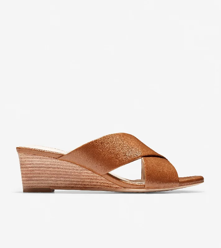 Women's ankle - bootie fashion & dress shoes with a side - zip and a mid - heel for versatility Adley Grand Wedge Sandal (50mm) Women's ankle - bootie fashion & dress shoes with a side - zip and a mid - heel for versatility Adley Grand Wedge Sandal (50mm)