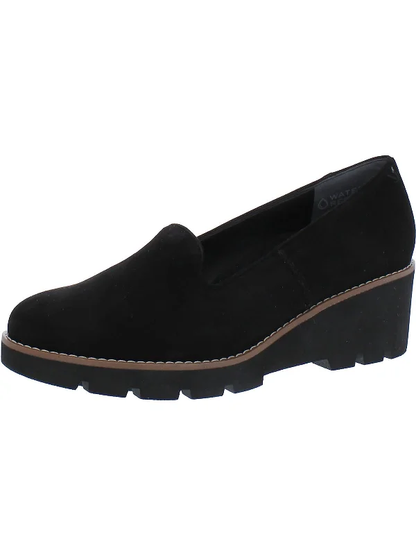Women's Bow - Embellished Loafers in Red for a Feminine Touch Willa Womens Textured Slip On Loafers