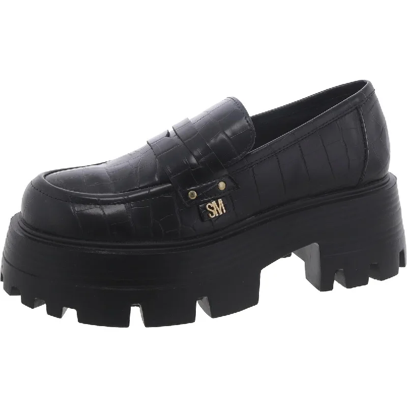 Women's Fur - Lined Loafers in Tan for a Cozy Winter Option Madlove Womens Faux Leather Croc Print Loafers Women's Fur - Lined Loafers in Tan for a Cozy Winter Option Madlove Womens Faux Leather Croc Print Loafers