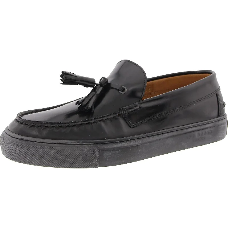 Women's Premium Leather Tassel Loafers in Dark Brown for a Classic Office Look Womens Tassel Leather Loafers