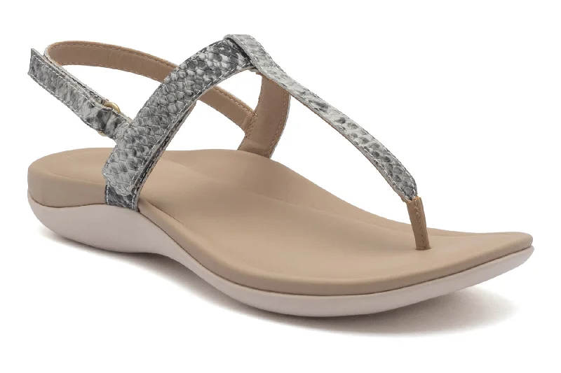 Plus Size Women's Wide - Width Platform Sandals in Black for Added Comfort and HeightOasis T Strap