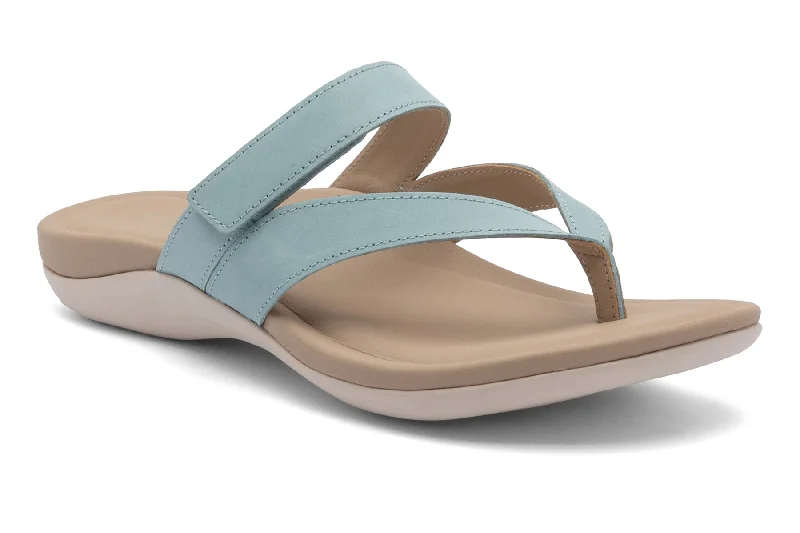 Waterproof Women's Rubber Beach Sandals with Arch Support in Blue for Water ActivitiesOasis Thong Sandal