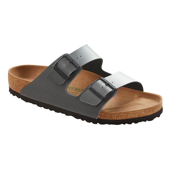 Plus Size Women's Wide - Width Platform Sandals in Black for Added Comfort and HeightArizona Vegan Ombre Black Birko-Flor
