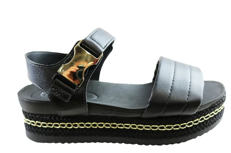 Anti - Slip Women's Sandals with a Grooved Sole in Green for Outdoor AdventuresBeira Rio Conforto Baylie Womens Comfortable Platform Sandals Anti - Slip Women's Sandals with a Grooved Sole in Green for Outdoor AdventuresBeira Rio Conforto Baylie Womens Comfortable Platform Sandals